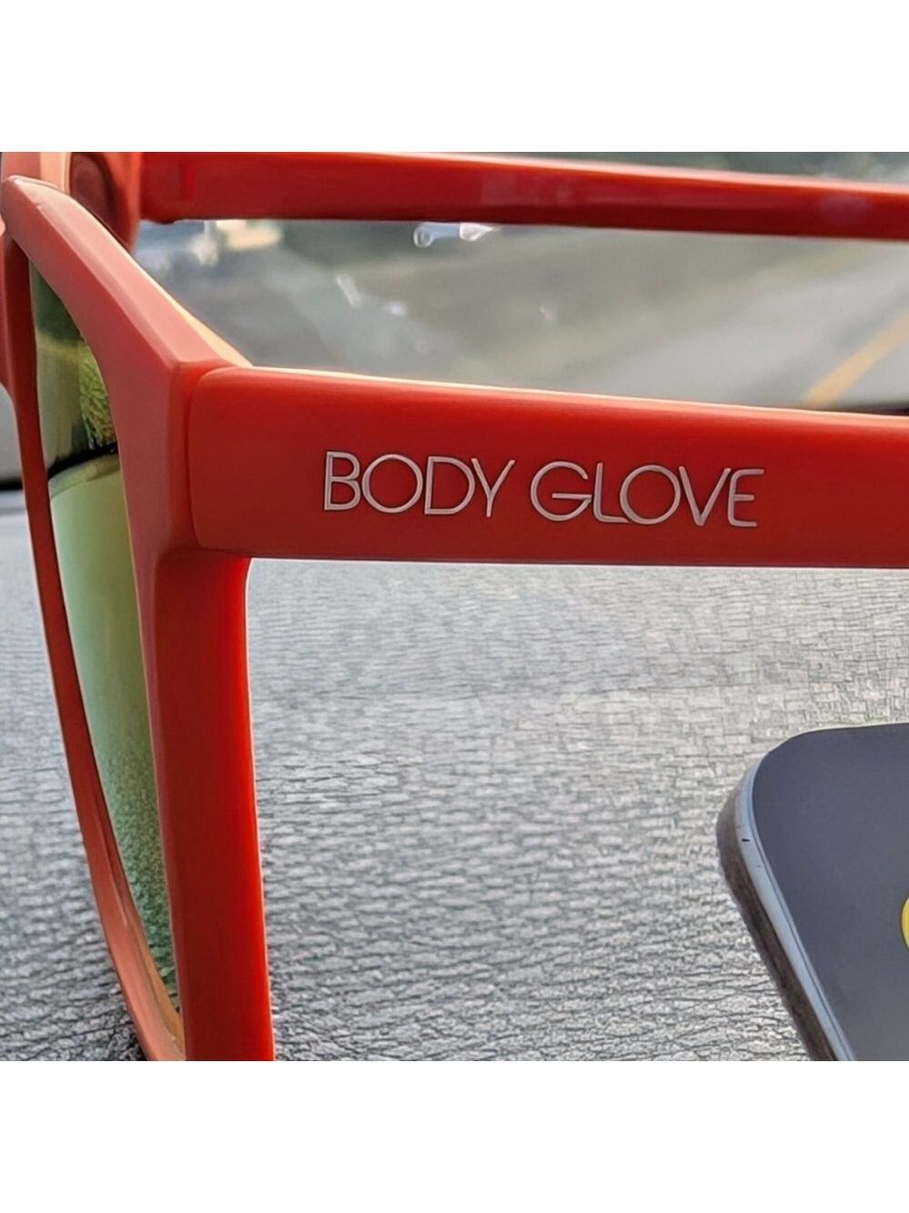 NWT Body Glove Orange Mirrored Sport Sunglasses | Women’s - Picture 9 of 12
